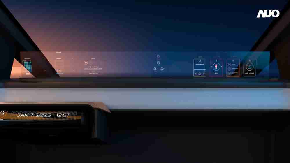 牛牛游戏无界透明显示接口(Horizon Image Glass)透过车运算方案整合仪表板、、、中控台及副驾显示器，，，一体式全景呈现，，，提供乘用者清晰的前方视野、、、行车必要信息与娱乐功能